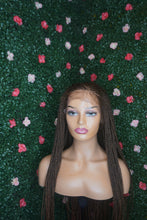 Load image into Gallery viewer, HD Frontal Lace Braided Twist Wig 24&quot;
