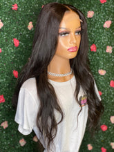 Load image into Gallery viewer, Handmade Made Body Wave Closure Wig -180 Density 24&quot;
