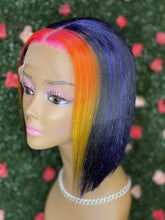 Load image into Gallery viewer, Custom Colored of 13X6 HD Lace Frontal Bob Wig
